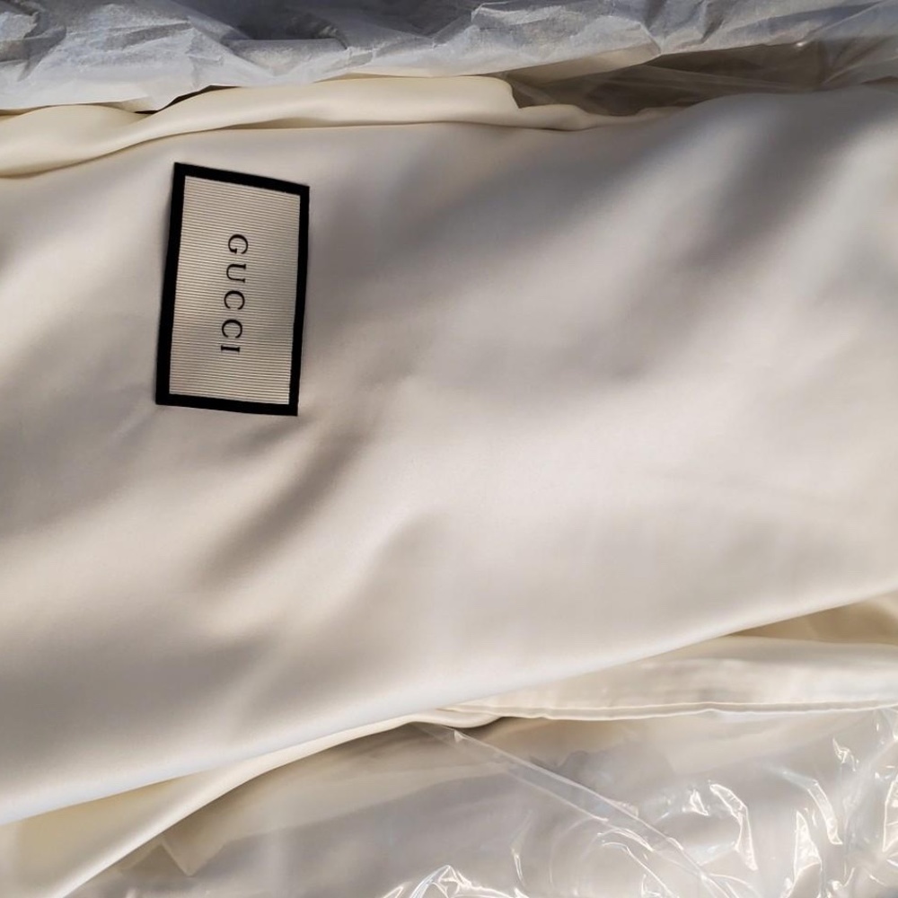 GUCCI - beige cloth boots - Picture 4 of 7